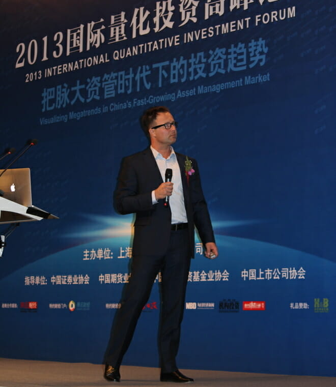Michael Covel in China