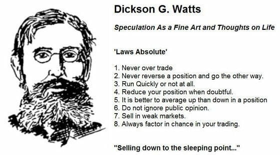 Speculation as a Fine Art: Dickson Watts