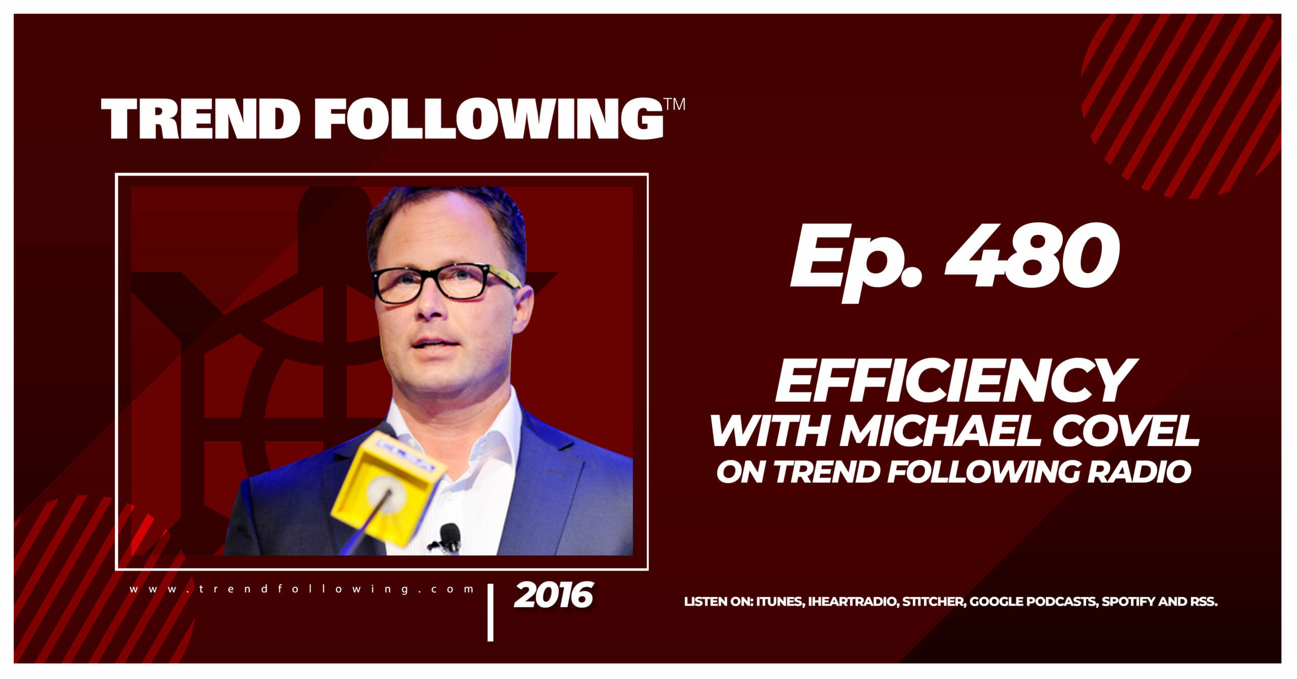 Efficiency with Michael Covel on Trend Following Radio
