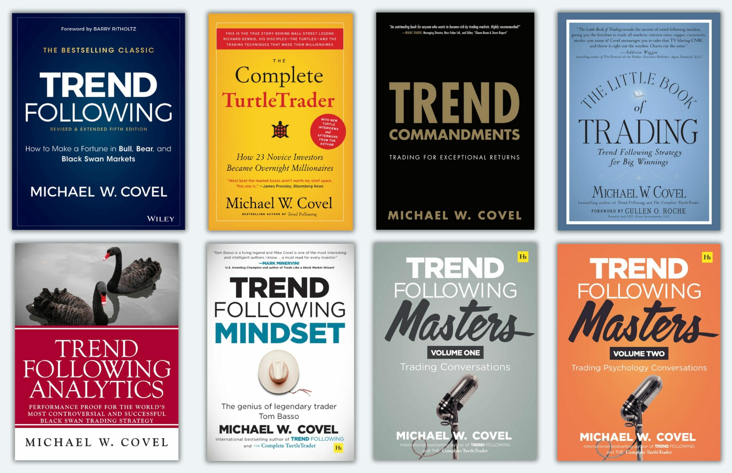 Michael Covel's 8 Books