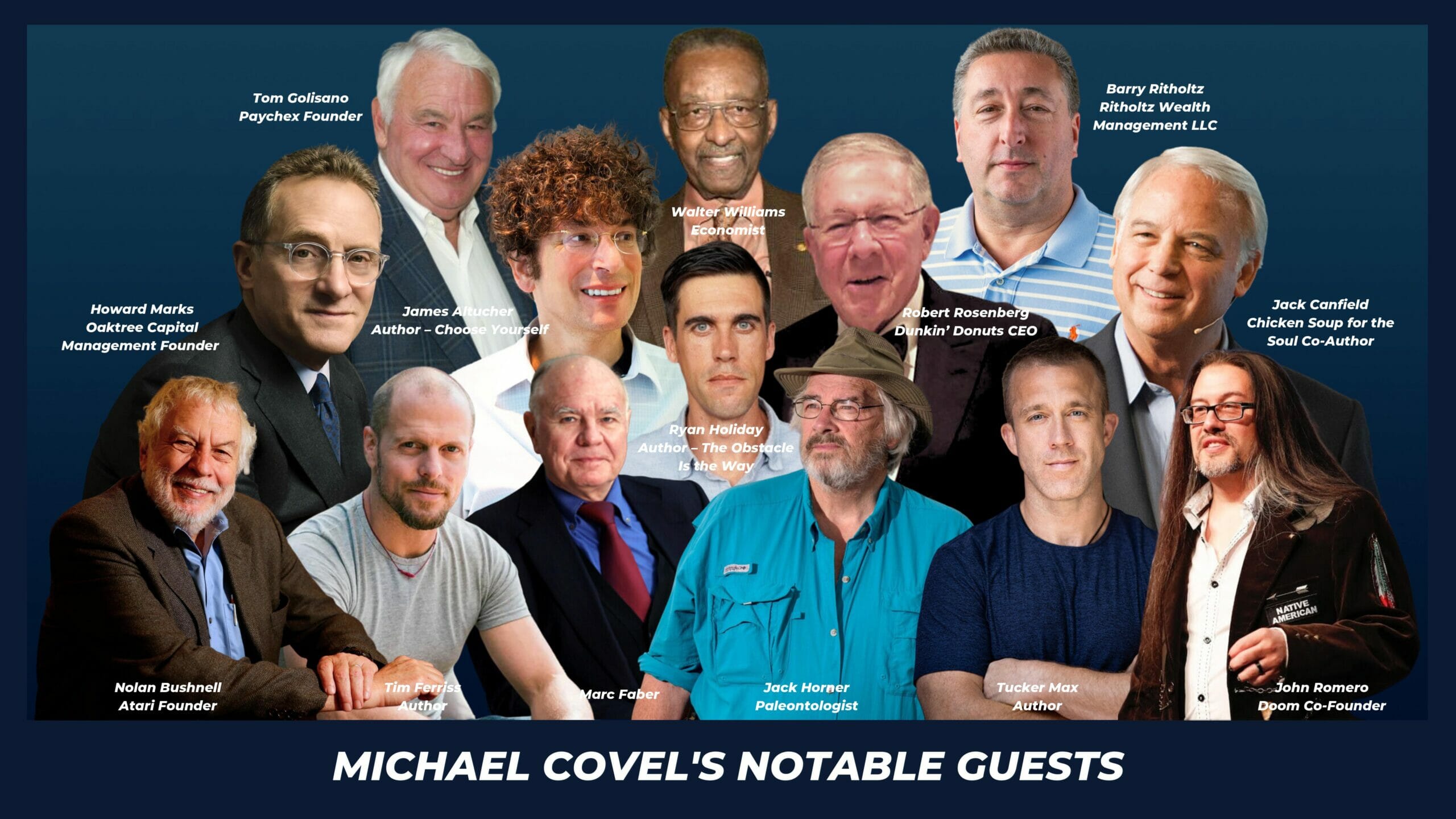 Michael Covel's Notable Guests